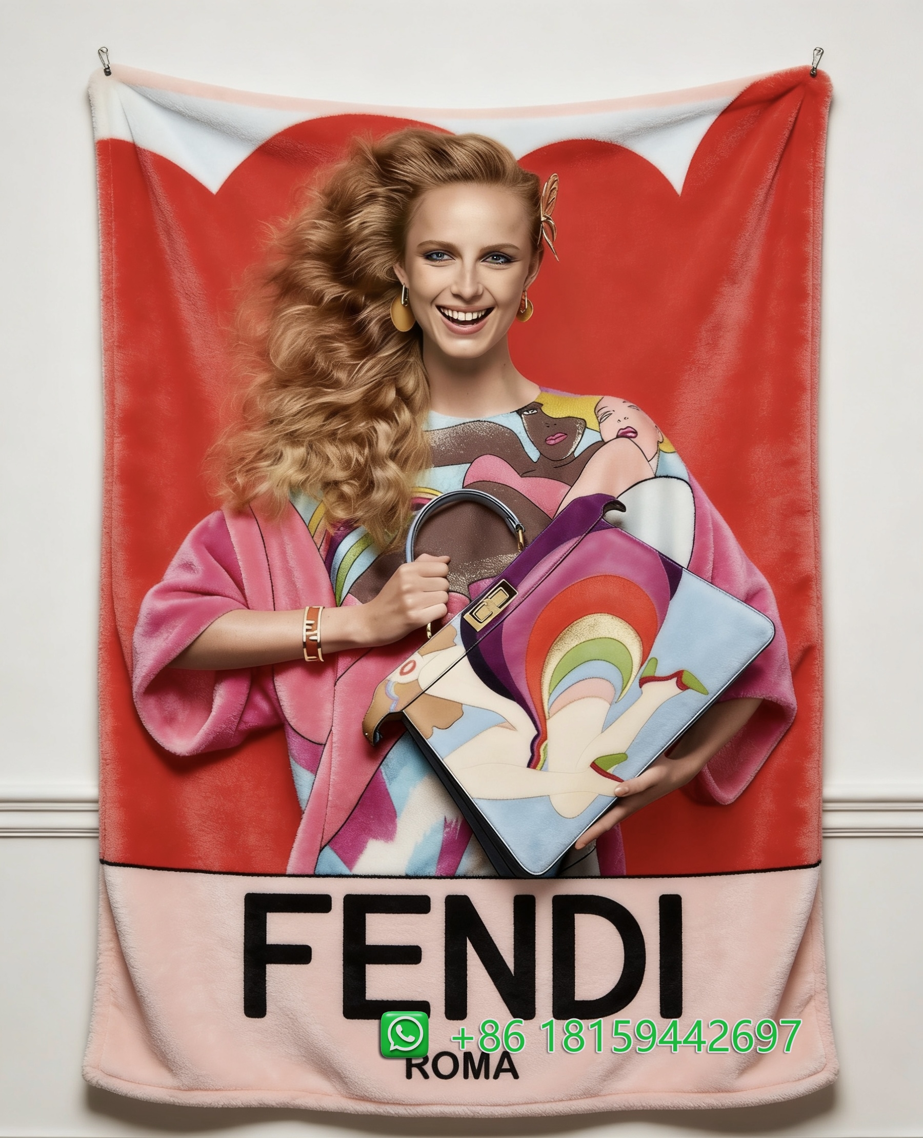 Fendi Throw Blankets